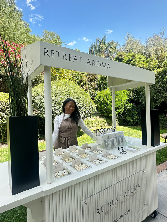 Wax Melt Cart- Hire Us for Your Next Event